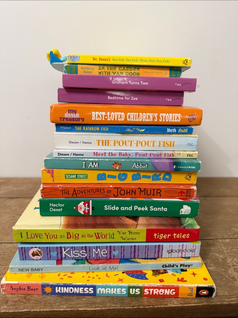 Assorted Kids Board Books - Colorful Children's Learning Set